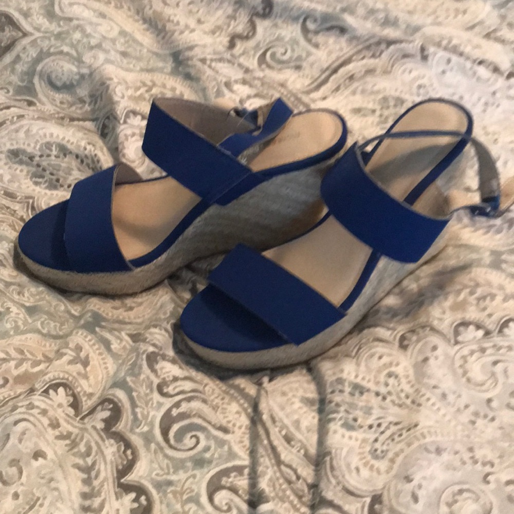 Montego Bay club blue wedges